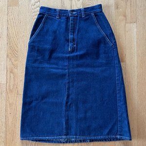 Izod Lacoste Vintage Denim Skirt